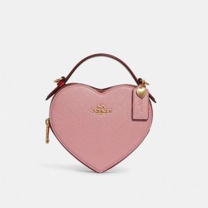 Coach heart crossbody